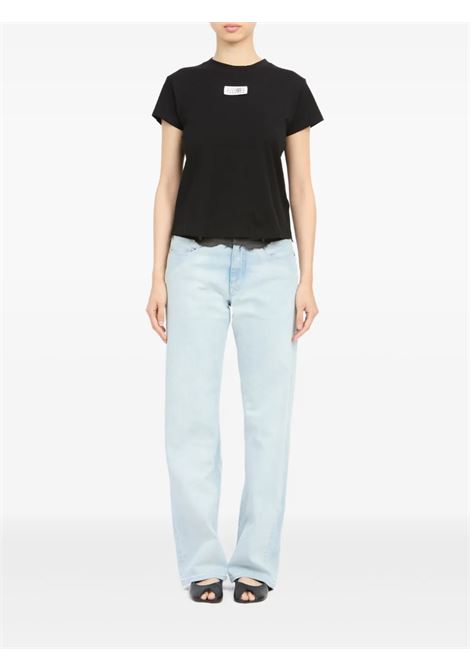 cotton jersey t-shirt woman black MM6 MAISON MARGIELA | S52GC0327 M20170900